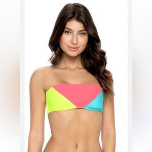 PQ salt water Trinity Bandeau top